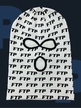 FTP Allover Logo Ski Mask